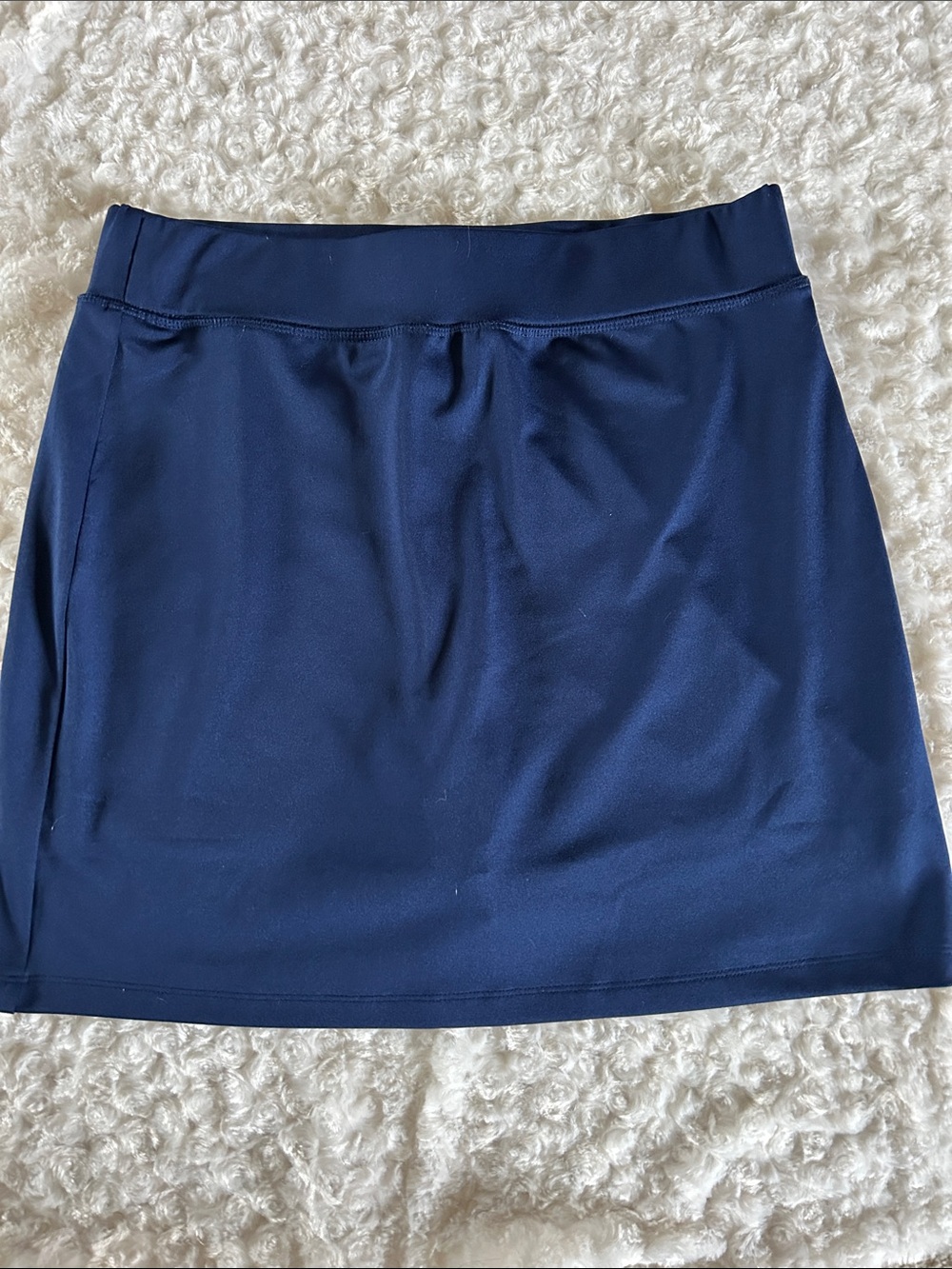J. Crew Navy Stretch skort